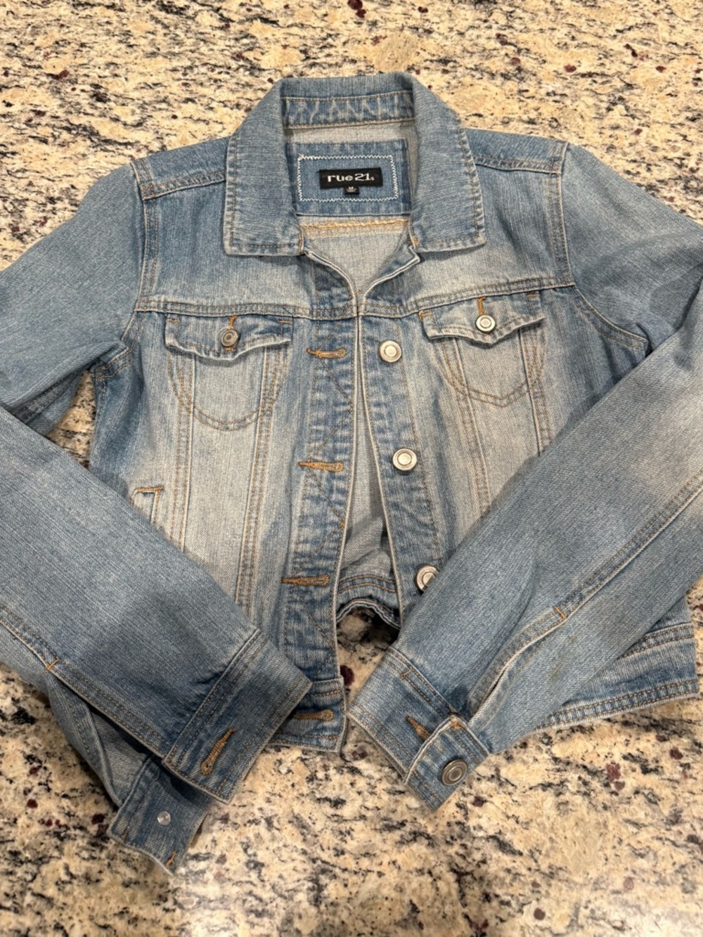 Rue21 Light Blue Denim Jacket